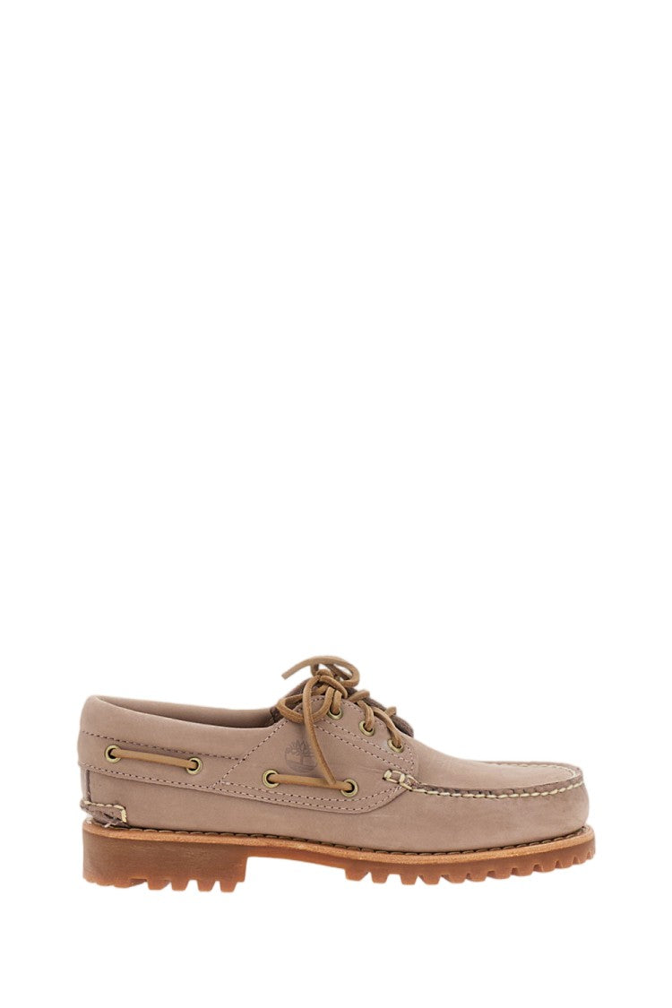 Timberland 360° Laced Premium Leather Boat Shoes With Hand-Stitched Detail