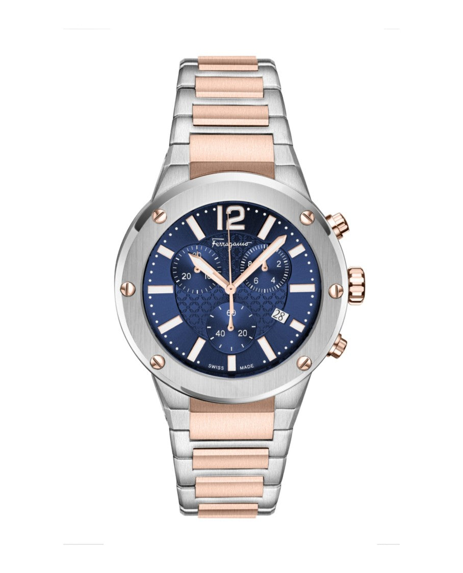 Ferragamo F-80 Chrono Bracelet Watch