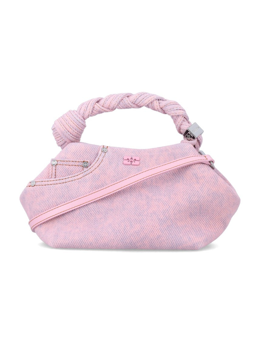 Ganni Bou Small Denim Handbag Bag