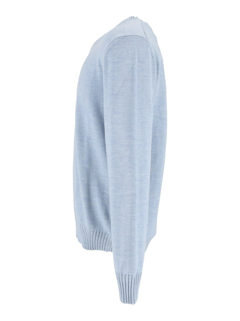 Ballantyne Ribbed Round Neck Pullover