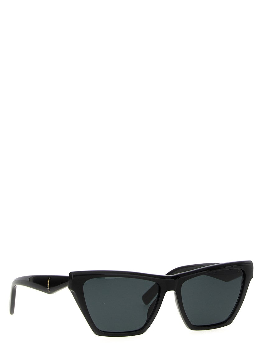 Saint Laurent Cat-Eye Sl M103 Sunglasses With Rectangular Acetate Frame