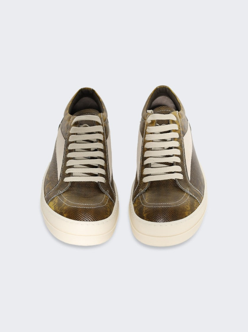 Rick Owens Hollywood Vintage Sneakers Acid And Milk