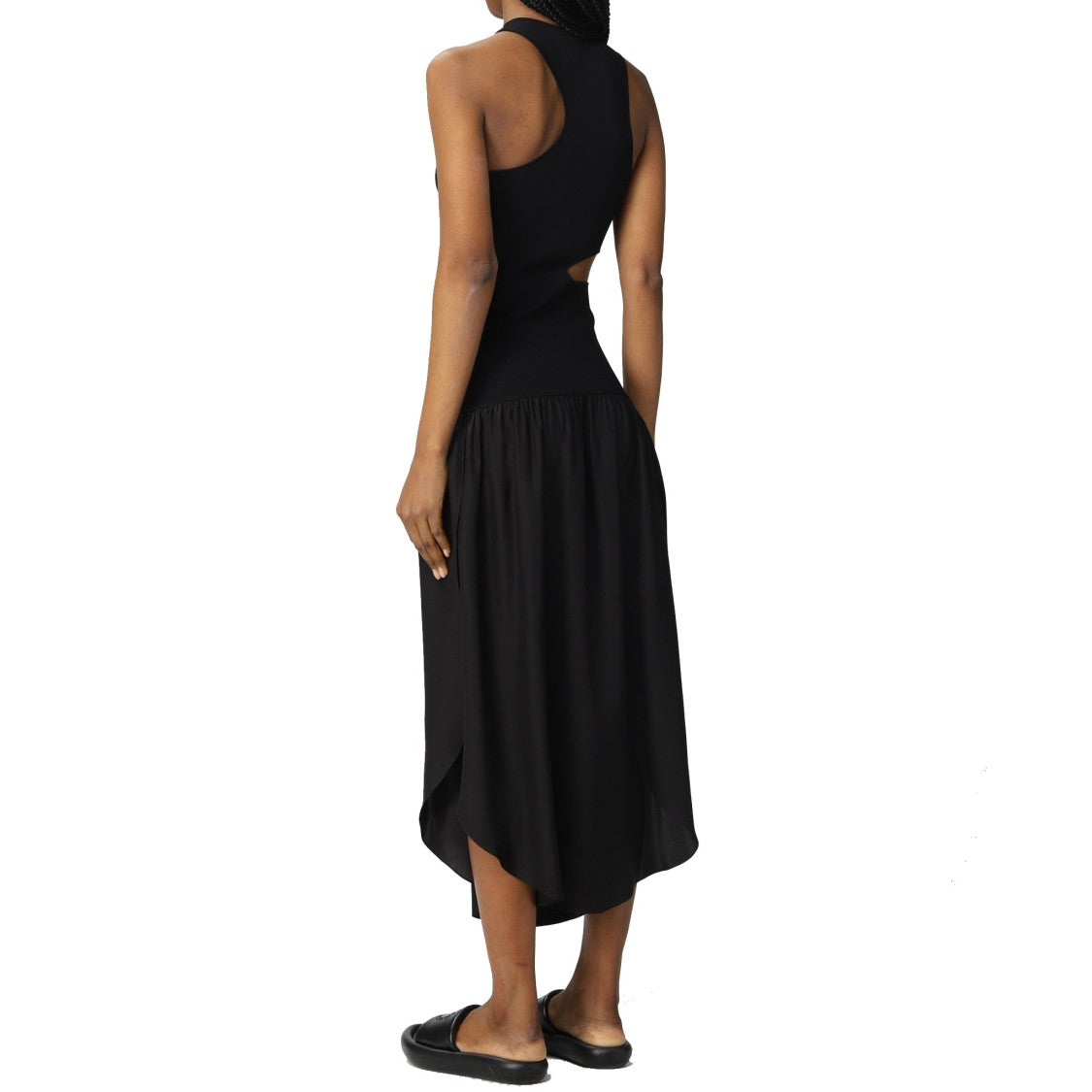 Stella Mccartney Silk Cut-Out Maxi Dress