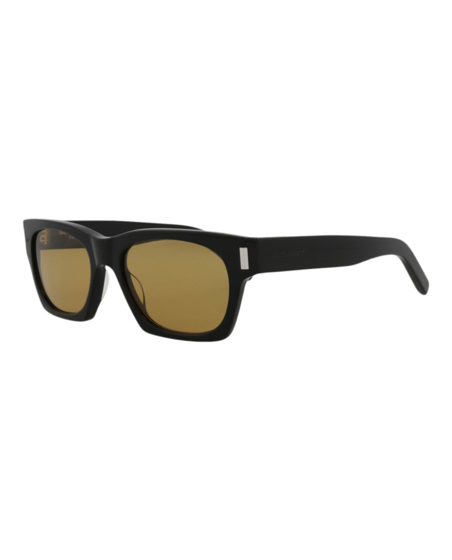Saint Laurent Square-Frame Acetate Sunglasses With Saddle Nose Bridge