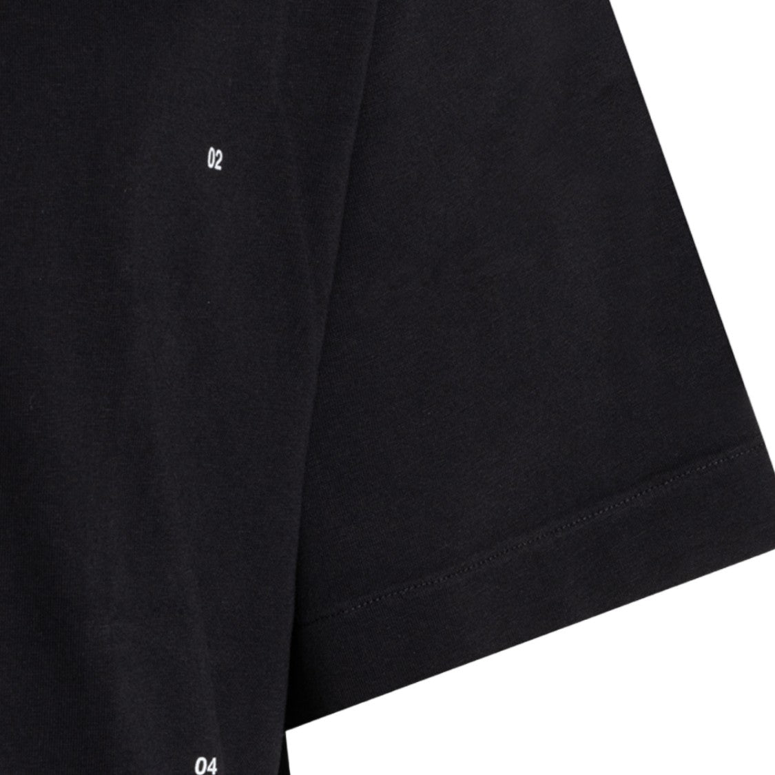Off-White Relaxed-Fit Black Graphic T-Shirt With Intricate Back Design