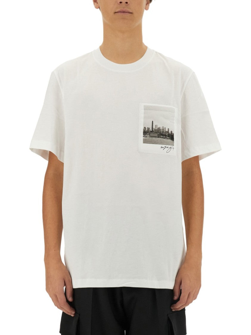 Helmut Lang Skyline Graphic T-Shirt