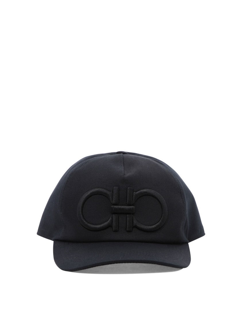 Ferragamo Structured Cotton Cap