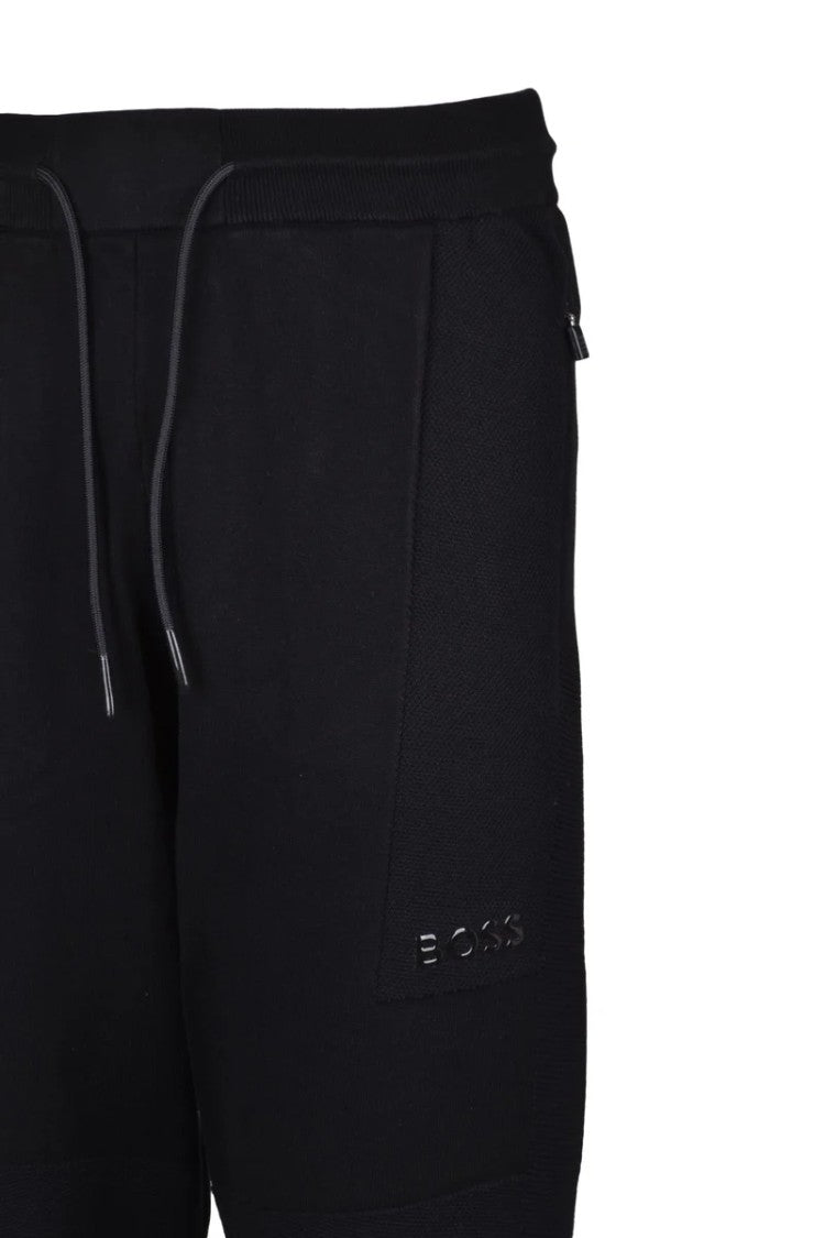Boss Black Polyamide Viscose Polyester Men's Tracksuit Pants