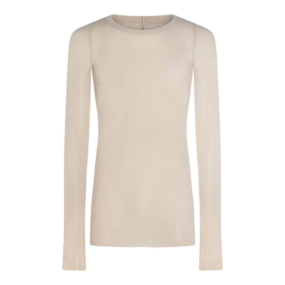 Rick Owens High Neckline Textured Knit Sweater