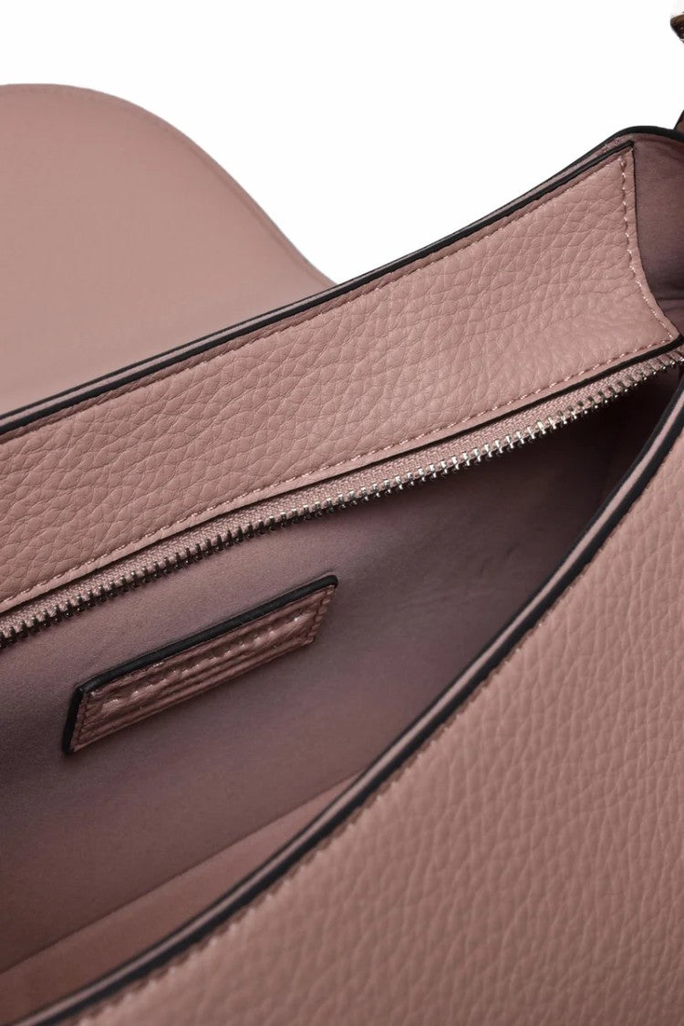 Ermanno Firenze Rachele Flap Shoulder Bag - Old Rose
