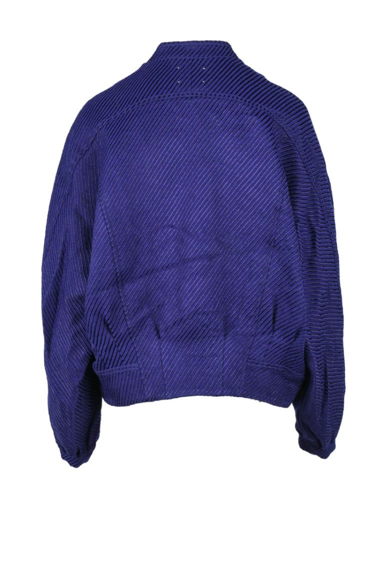 Forte Forte Unstructured Jacket Wool Viscose - Purple