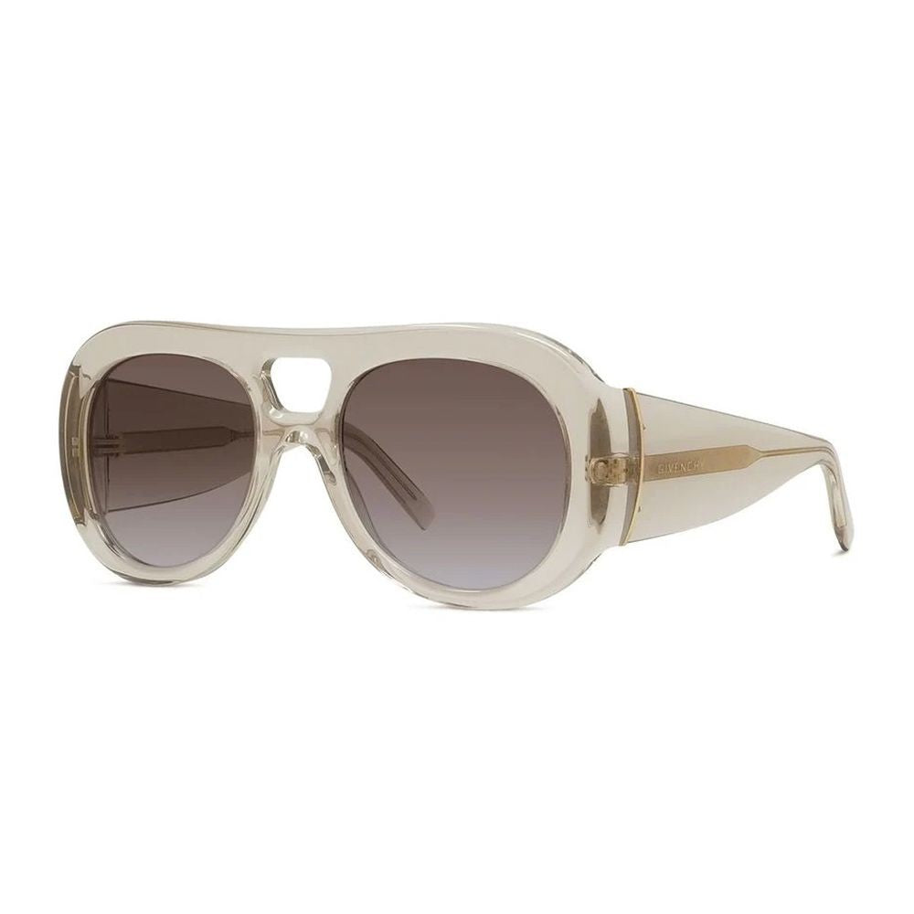 Givenchy Gv40128i Bold Pilot Sunglasses Beige