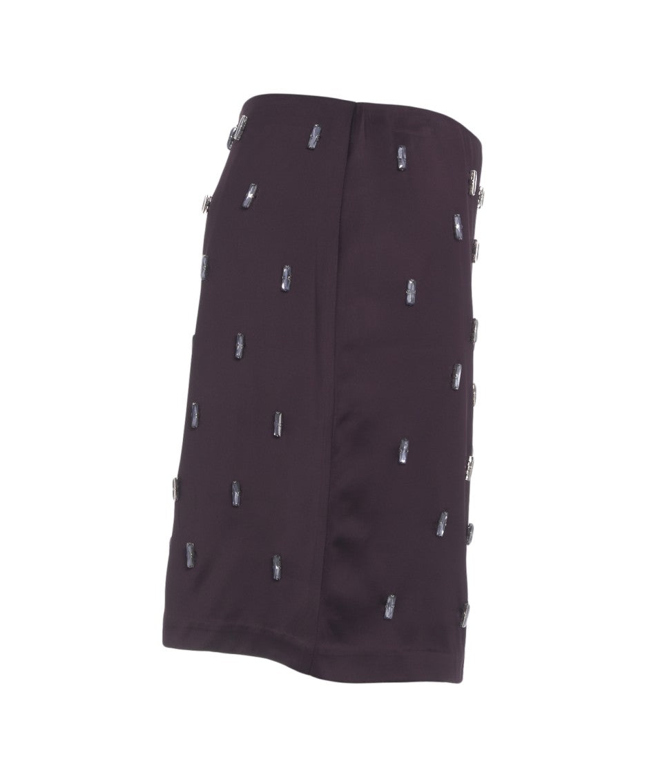 Herskind Dolly' Rhinestone Mini Skirt