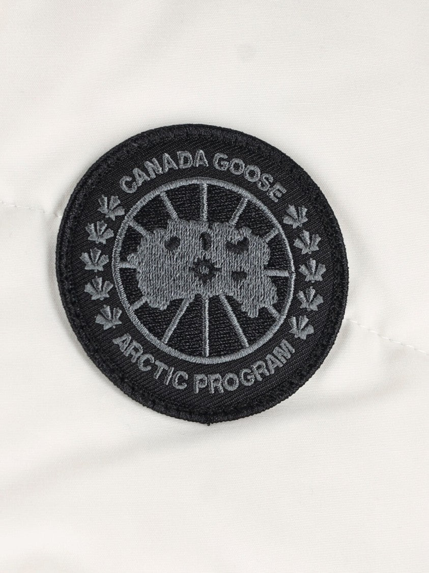 Canada Goose Quilted Sleeveless Padded Vest With Logo Patch