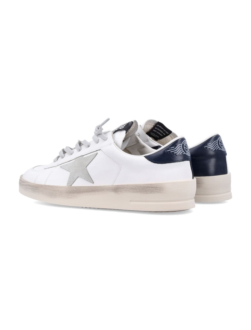 Golden Goose Basket-Inspired Sneakers With Textured Detailing