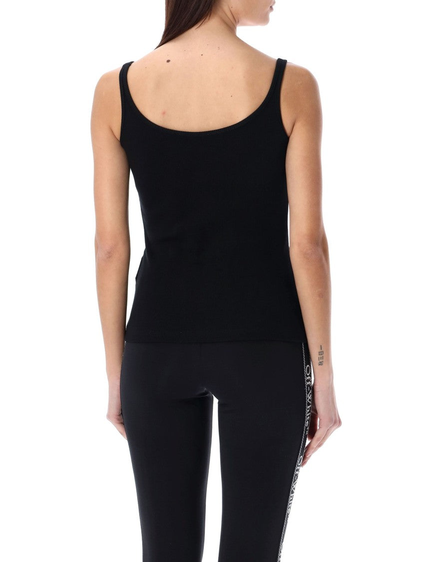 Off-White Off Stamp Rib Tank Top