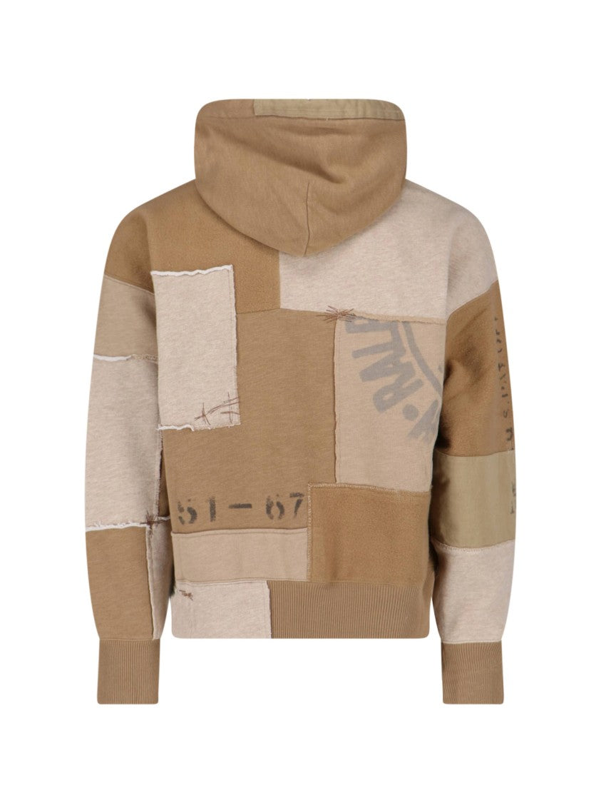 Polo Ralph Lauren Classic Brown Knit Hoodie With Timeless Design