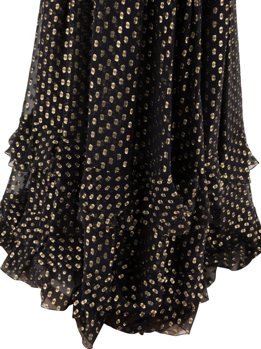 Chloé Square Neckline Midi Dress