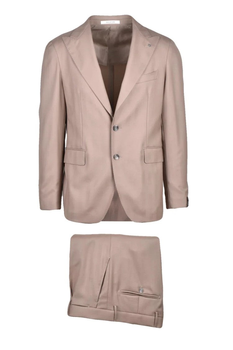 Tagliatore Virgin Wool Suit - Beige