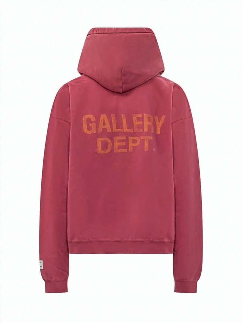 Gallery Dept. Relaxed-Fit Hoodie With Vintage Paint Splatter Design