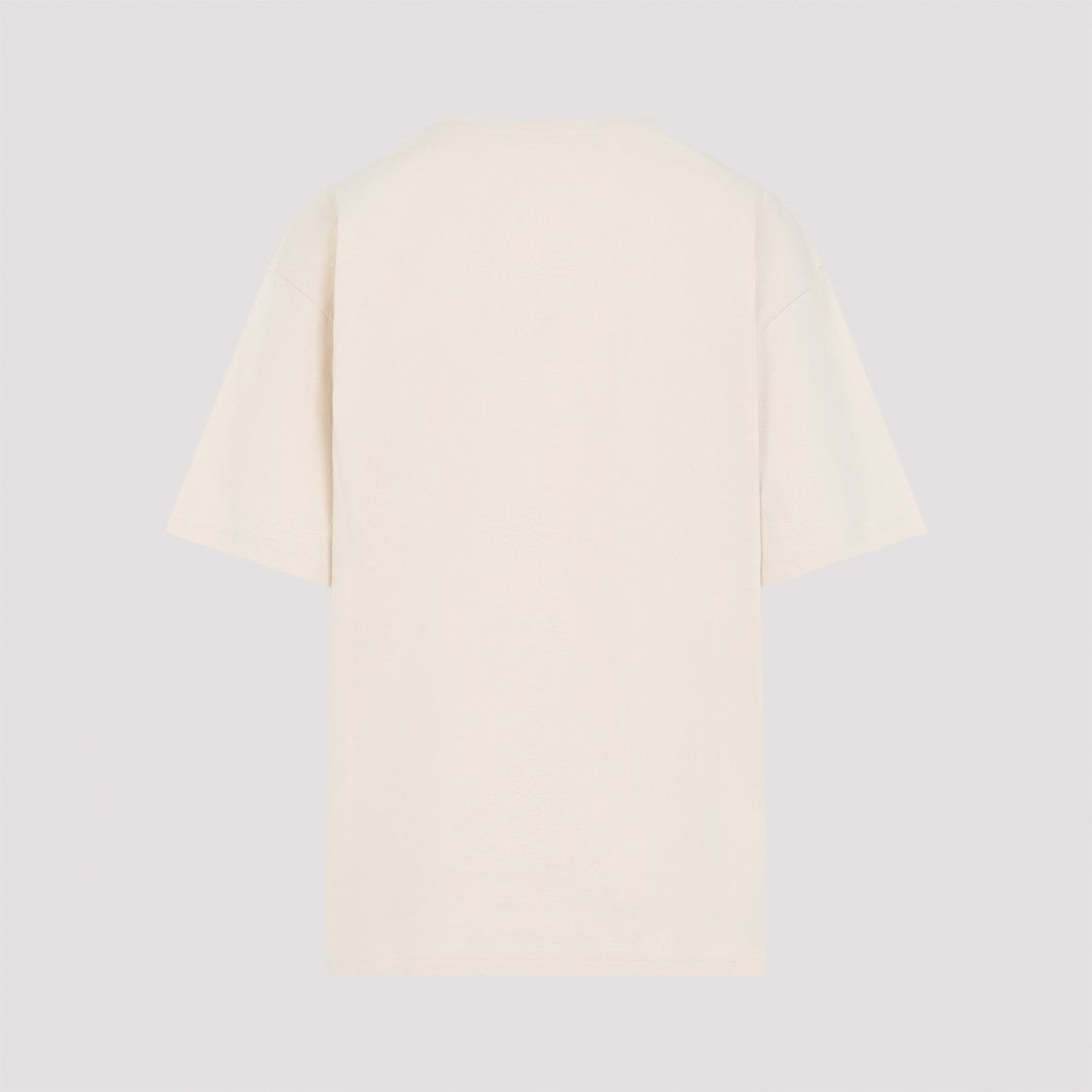 Valentino Short-Sleeved Relaxed Fit T-Shirt With Floral Lettering