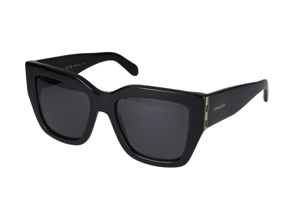 Salvatore Ferragamo Sunglasses Salvatore Ferragamo Sf1104s 001 Black 55/19/140