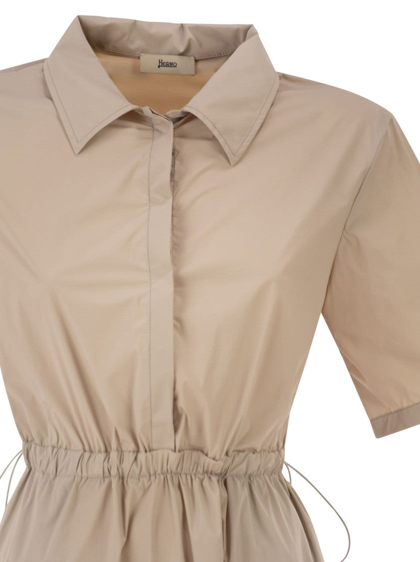 Herno Light Stretch Nylon Dress