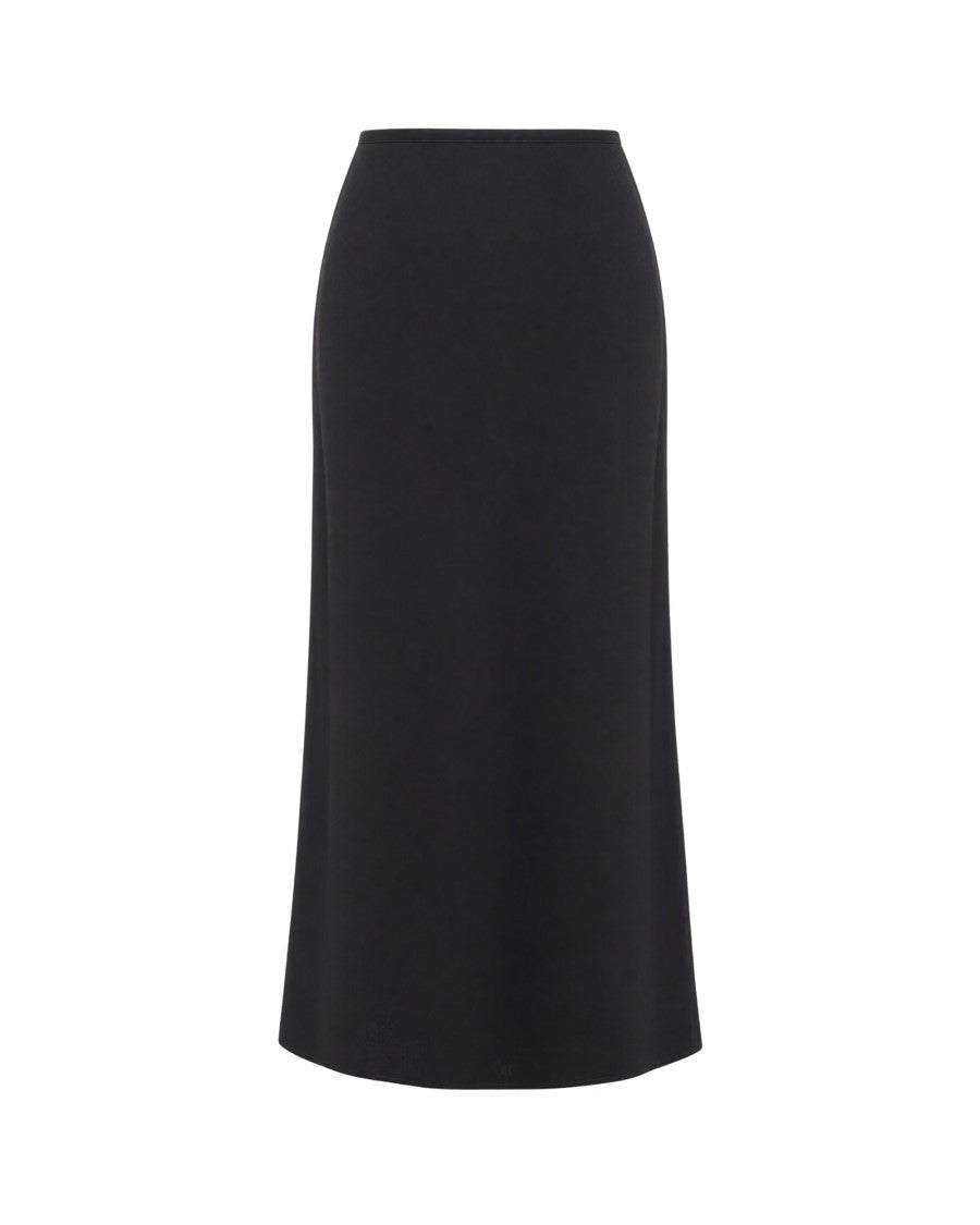 Sessùn Murza Gilda Satin Flared Midi Skirt