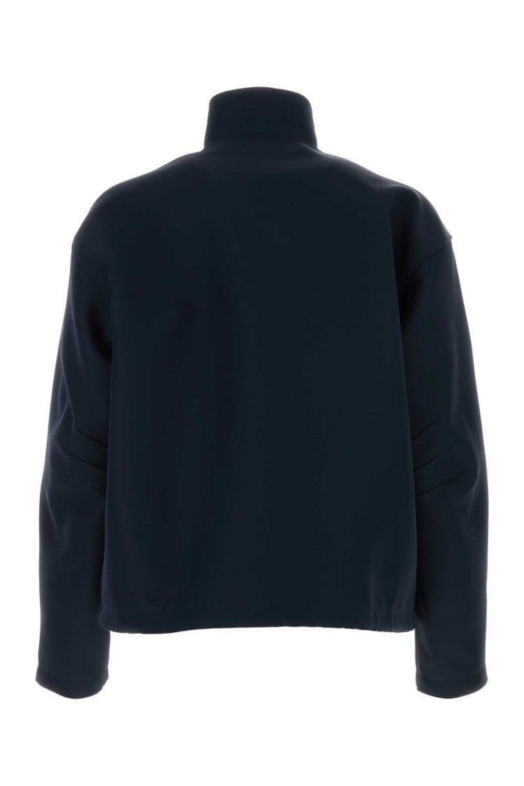 Gucci Navy Blue Wool Blend Jacket