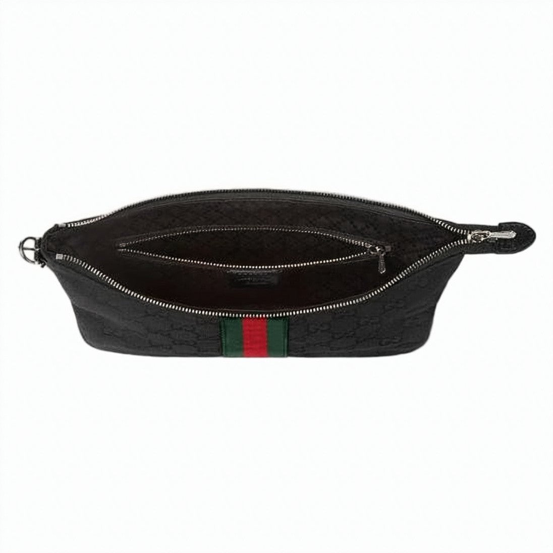 Gucci Textured Fabric Shoulder Bag