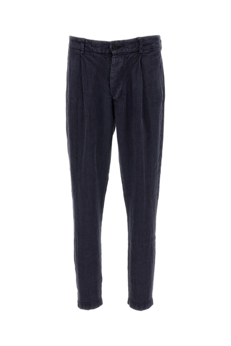 Original Vintage Linen Pleated Front Pants