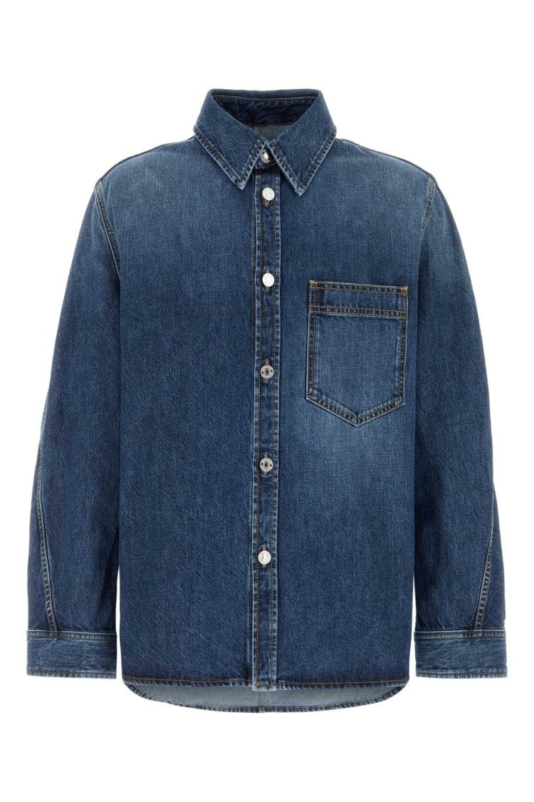 Givenchy Classic Blue Denim Shirt