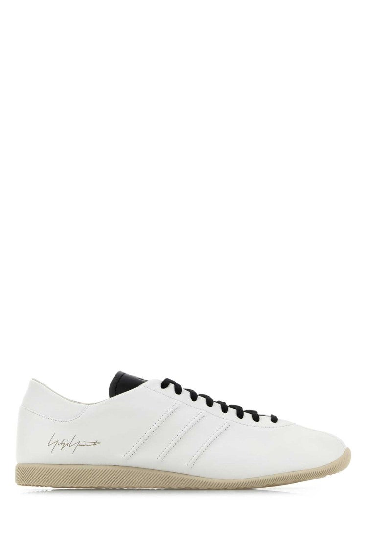 Y-3 Yamamoto White Leather Y-3 Japan Sneakers