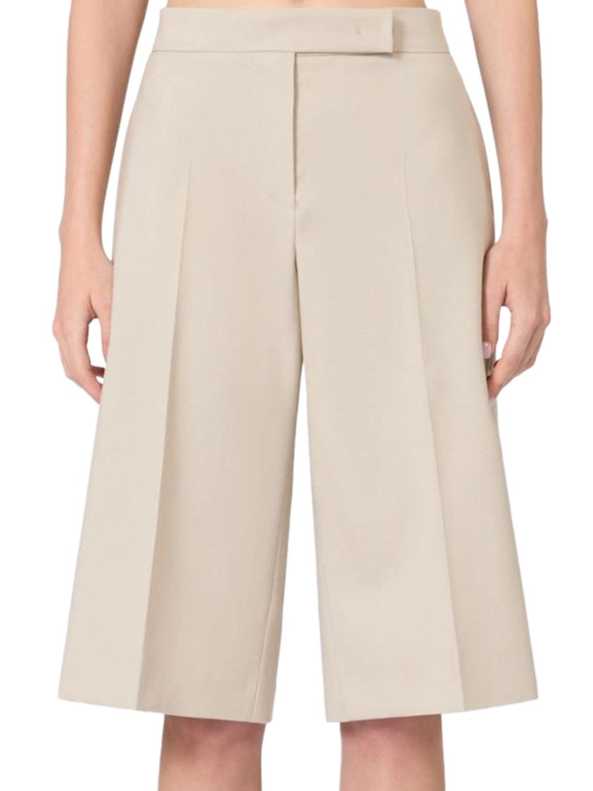 Max Mara High-Waisted Tailored Shorts With Structured Silhouette
