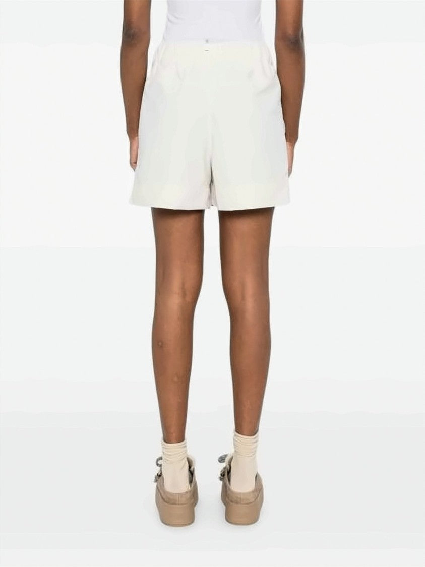 Moncler Relaxed-Fit Shorts With Adjustable Drawstring And Embroidered Logo