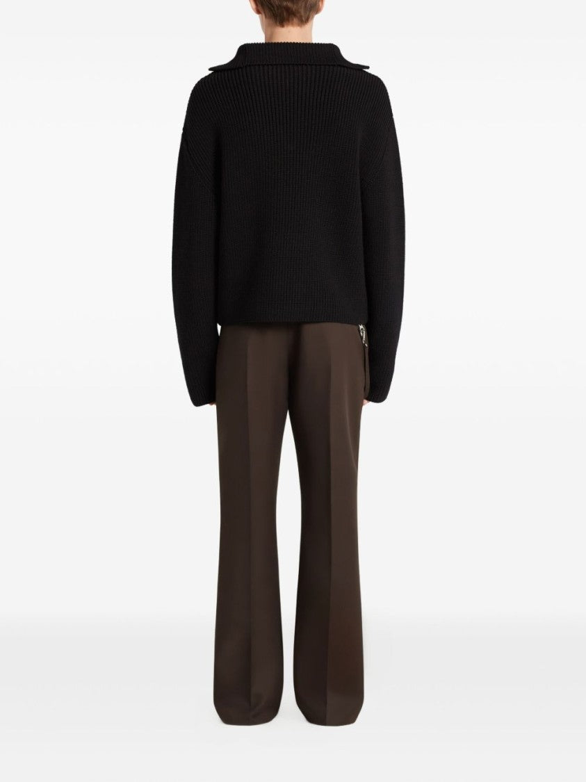Courrèges Ribbed Knit Sweater