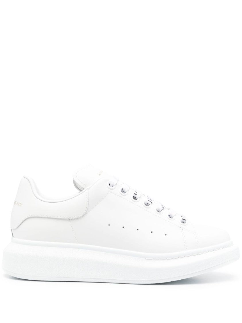 Alexander Mcqueen White Sneakers With Chunky Sole