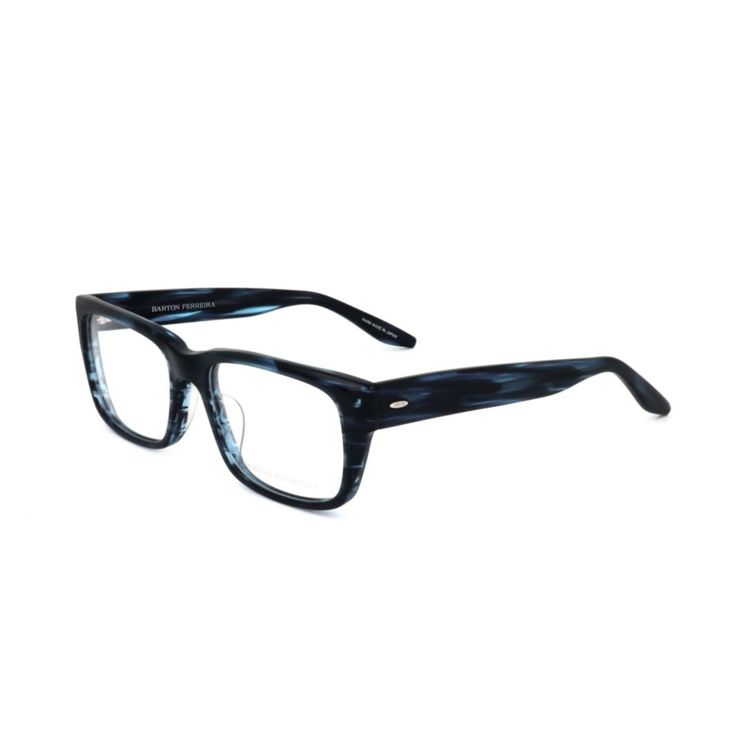Barton Perreira Bp5080-F 551Nw Rectangular Frame Eyeglasses With Marbled Design
