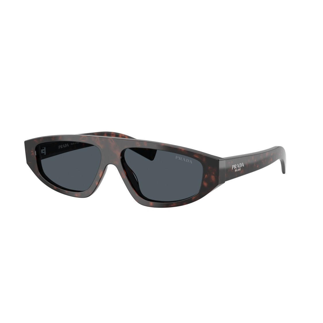Prada 0Pr C02s Angular Tortoiseshell Sunglasses