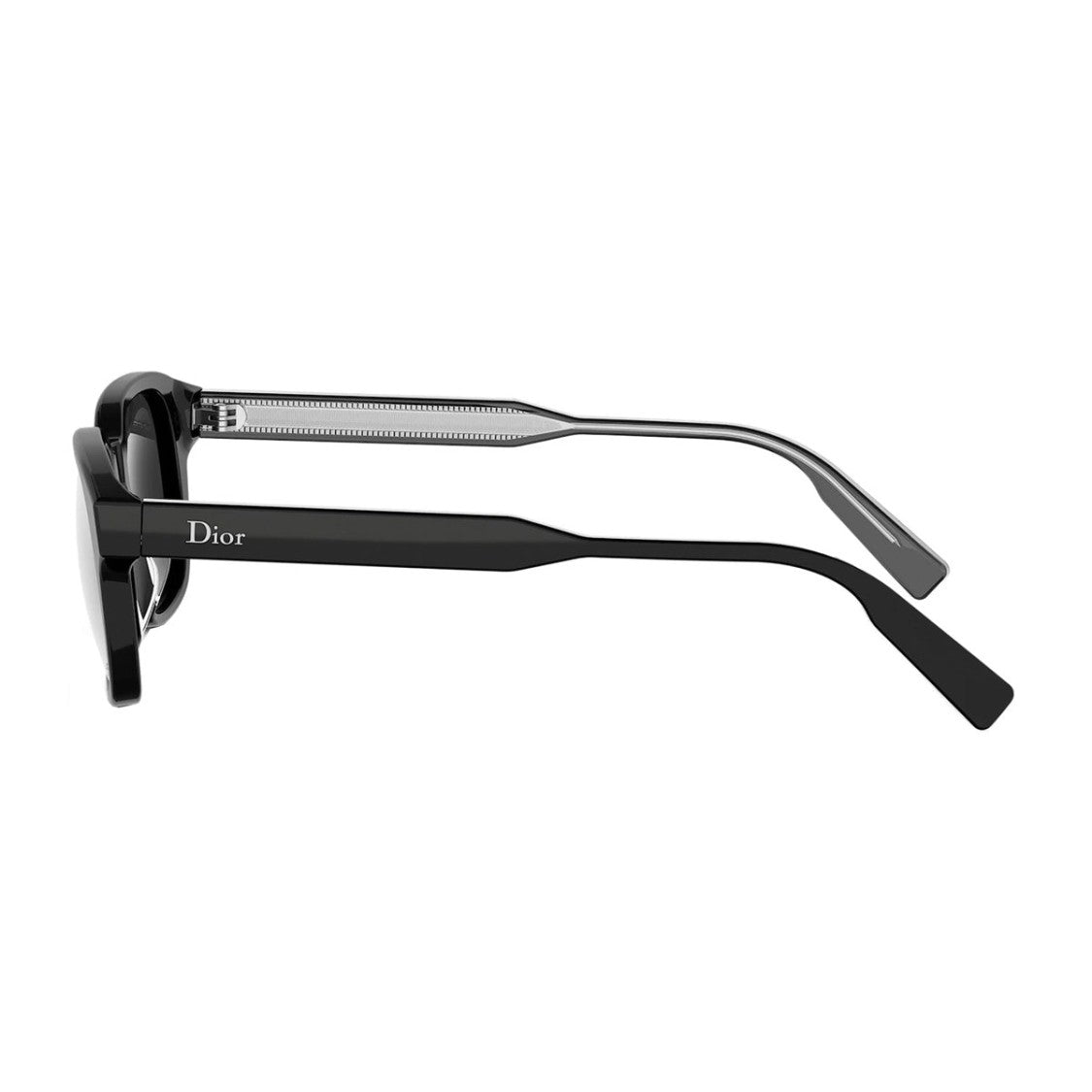Dior Dioribbon S1i Geometric Black Acetate Sunglasses