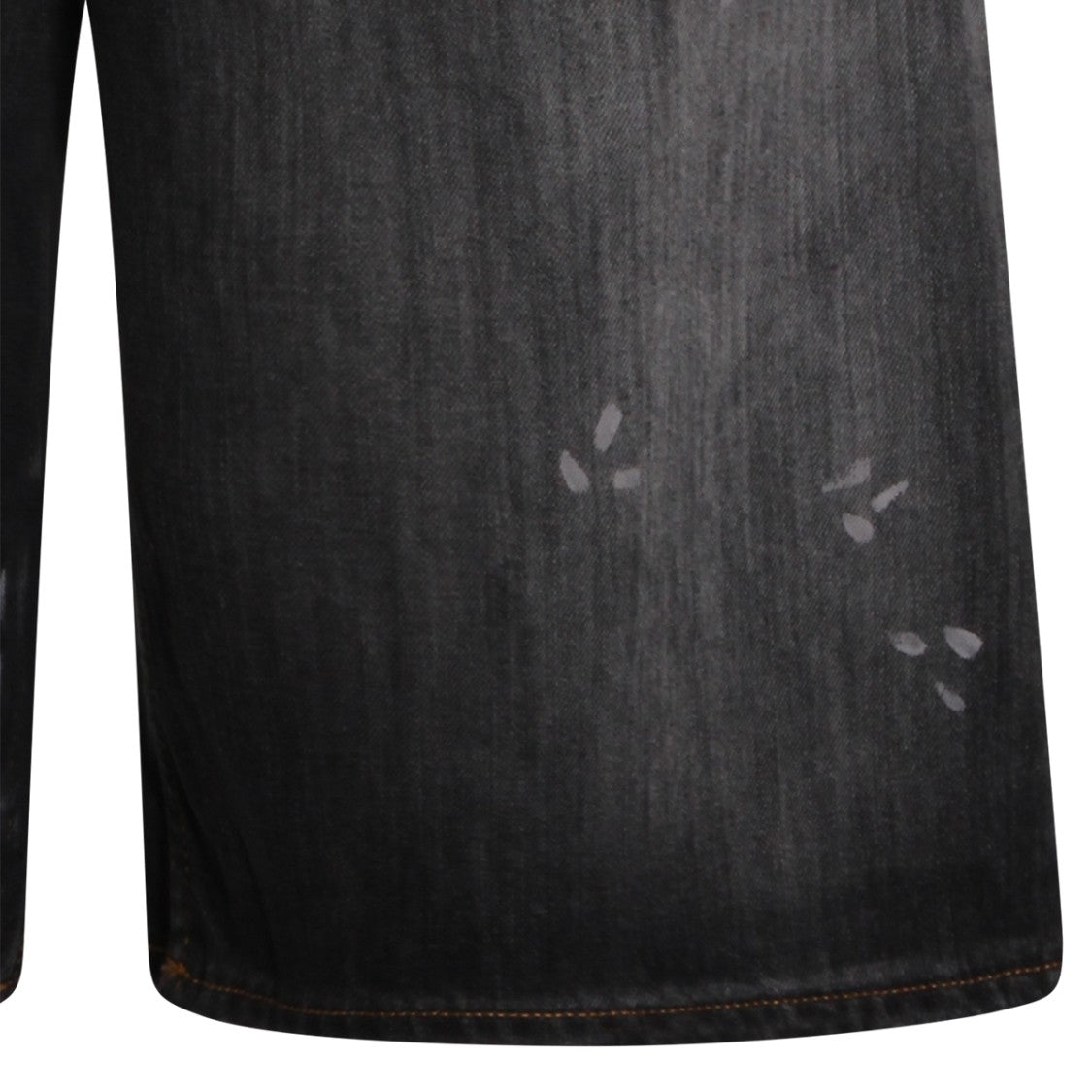 Acne Studios Knee-Length Denim Shorts With Distressed Finish