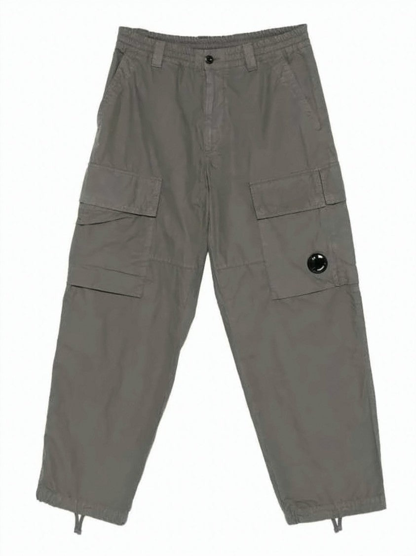 C.P. Company Relaxed Fit Grey Cargo Pants