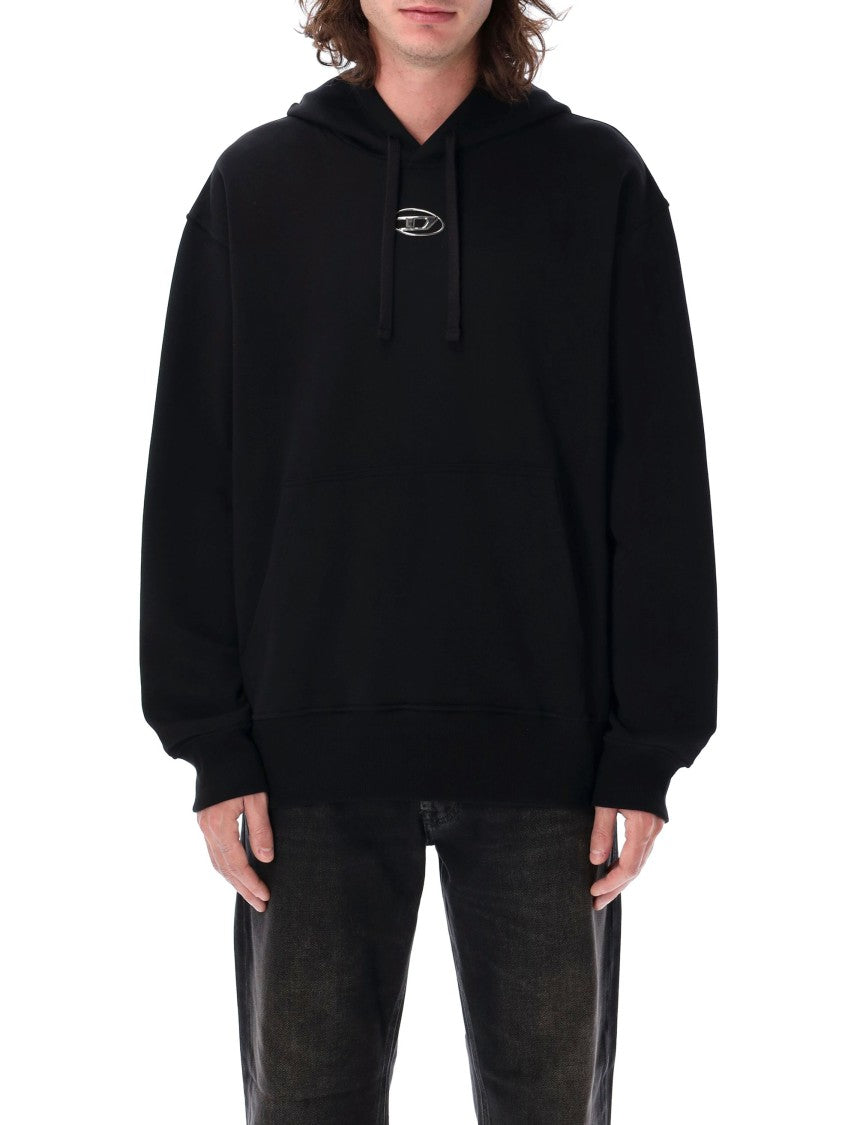 Diesel Black S-Macs-Hood-Od Hoodie