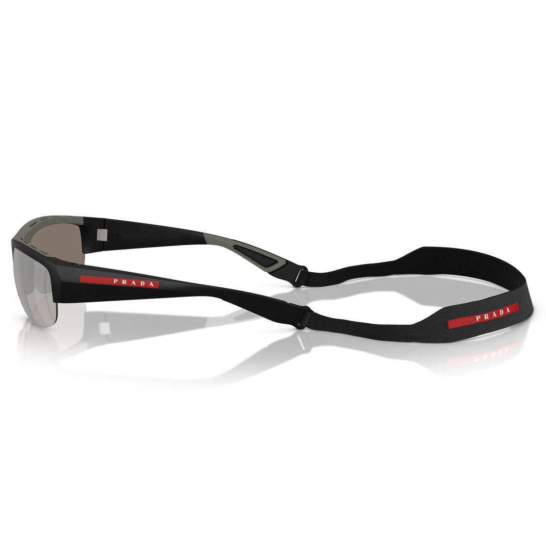 Prada Linea Rossa 0Ps A01s Sporty Black Frame Sunglasses