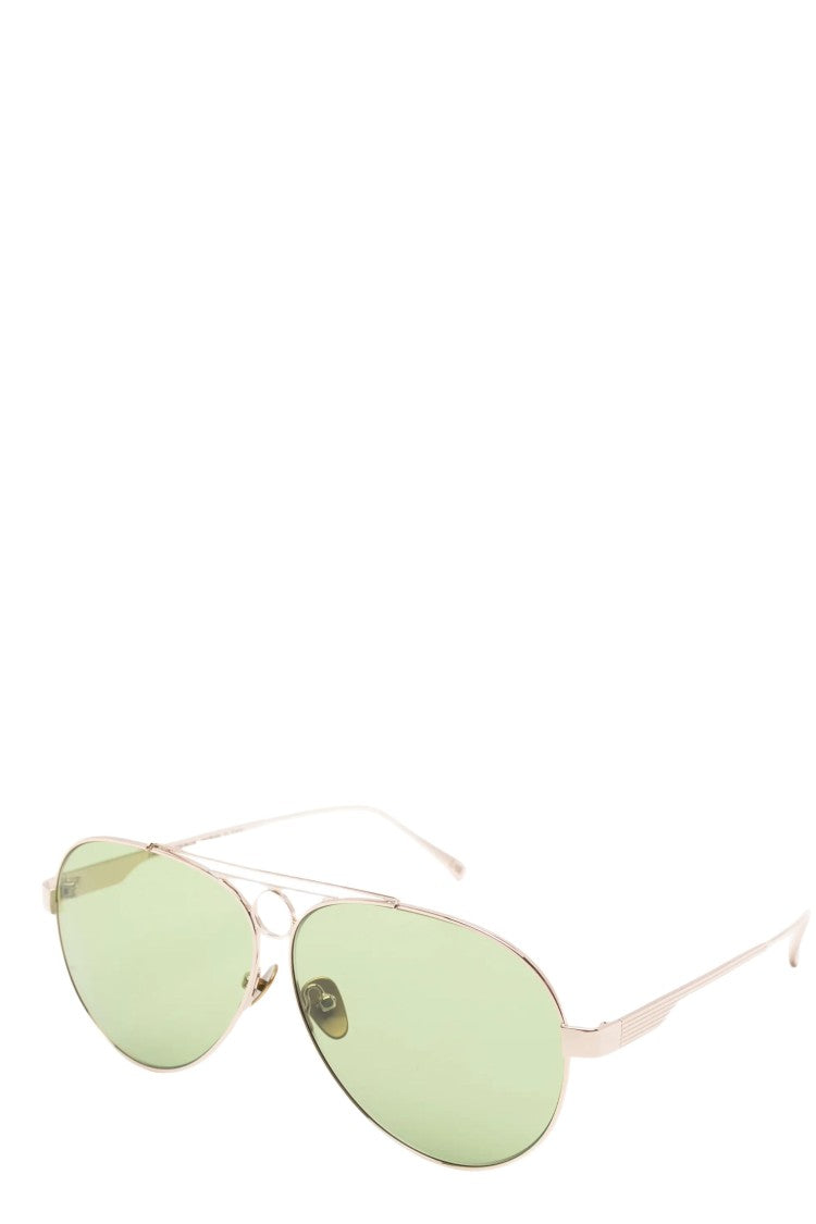 Face.Hide Hunter Gold Frame Green Lens Sunglasses