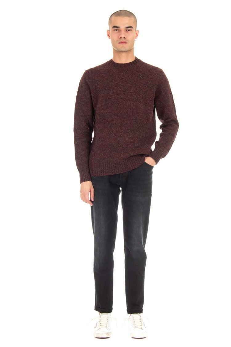 Ballantyne Shetland Wool Crewneck Sweater