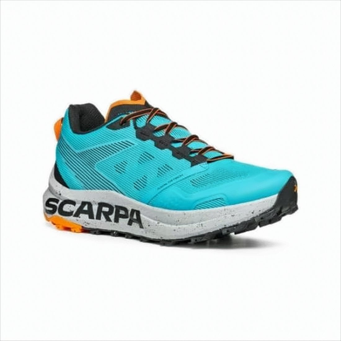 Scarpa Sporty Turquoise Footwear With Rugged Design