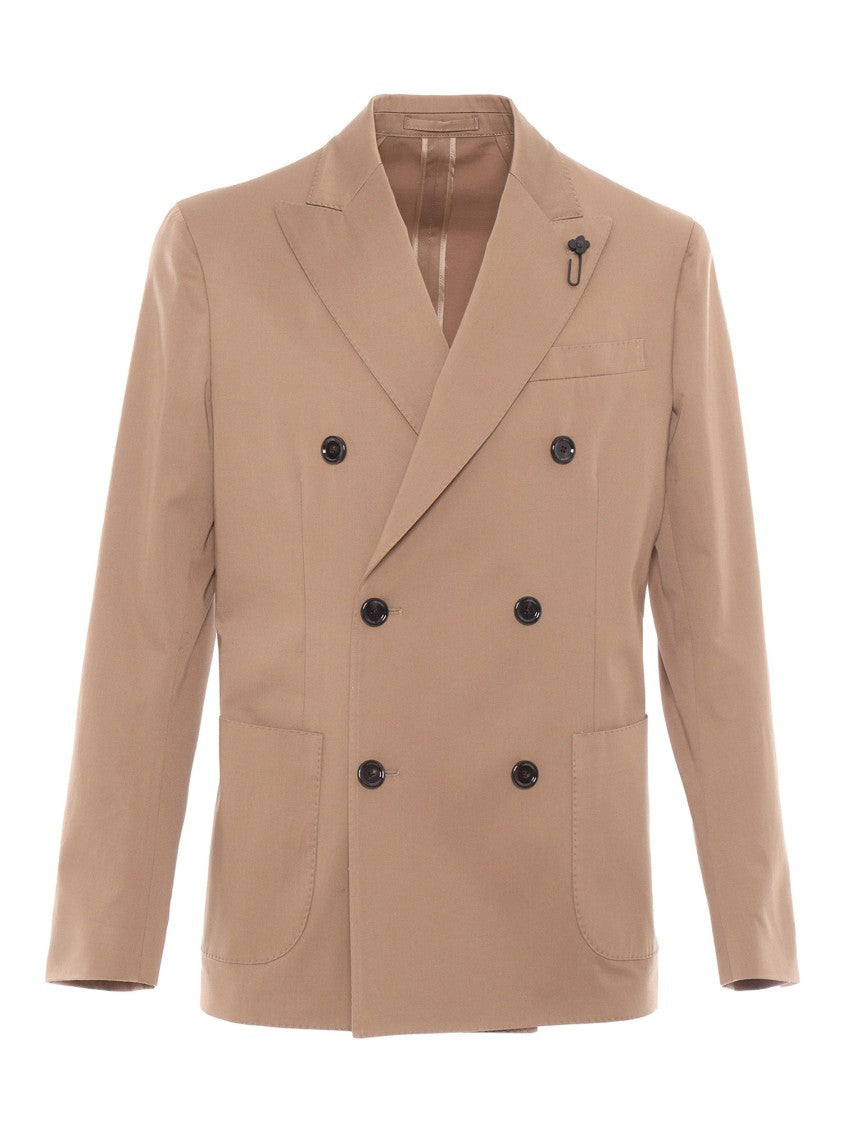 Lardini Rome Double-Breasted Tailored Jacket