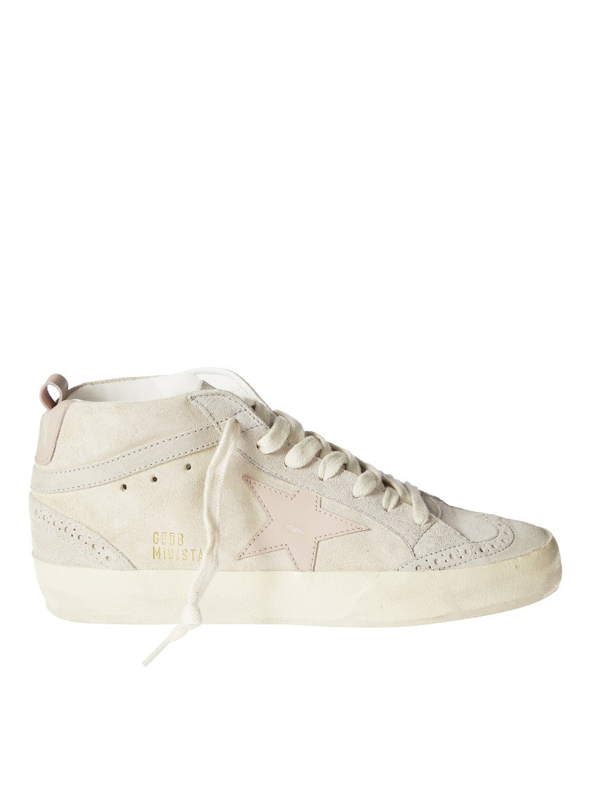 Golden Goose Mid Star Classic Suede Sneakers