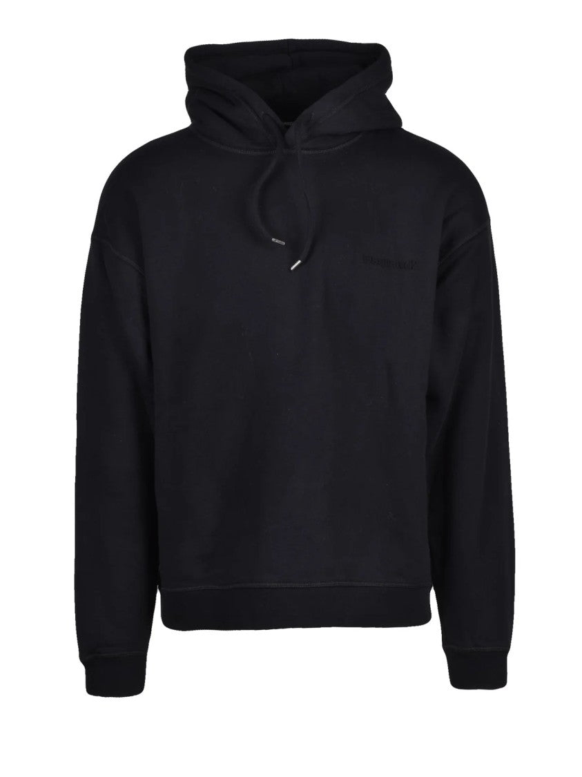 Dsquared2 Black Classic Crewneck Cotton Sweatshirt